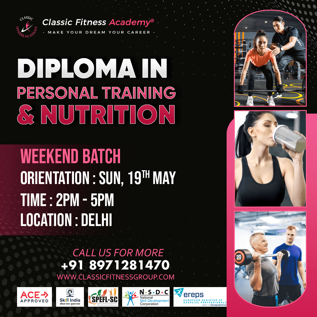 Diploma In Personal Training And Nutrition Course