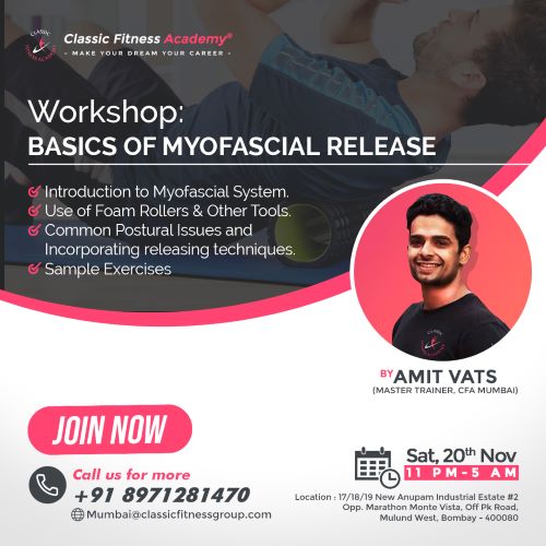 Basics Of Myofascial Release (foam Rolling)