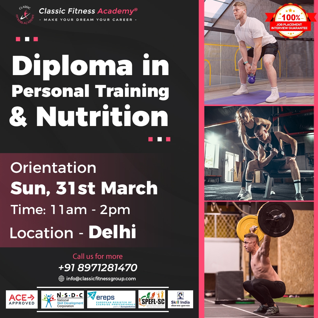 Diploma In Personal Training And Nutrition Course