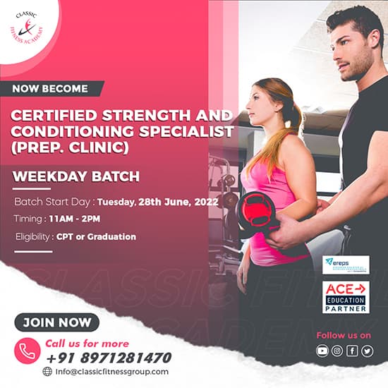 Certified Strength and Conditioning Specialist