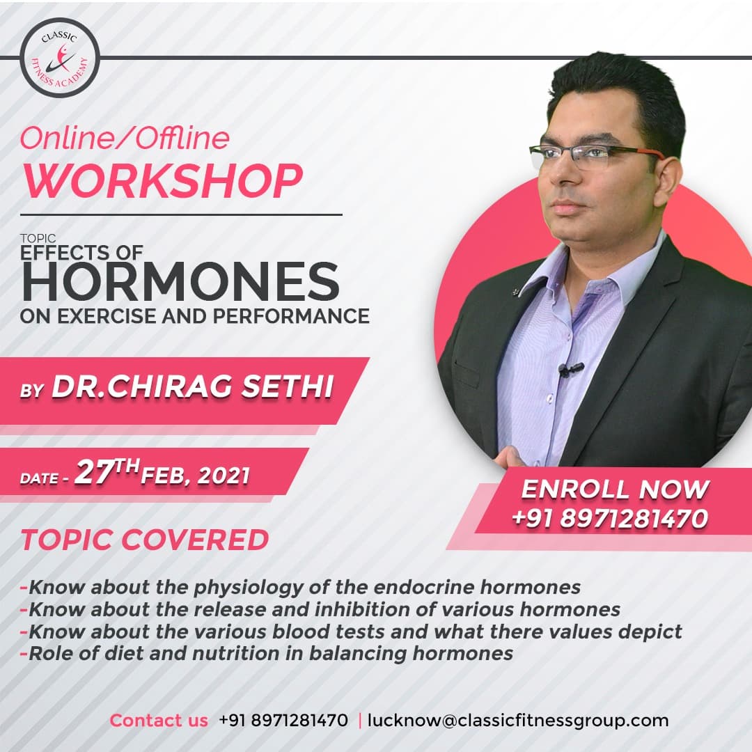 Effects of hormones on exercise and performance