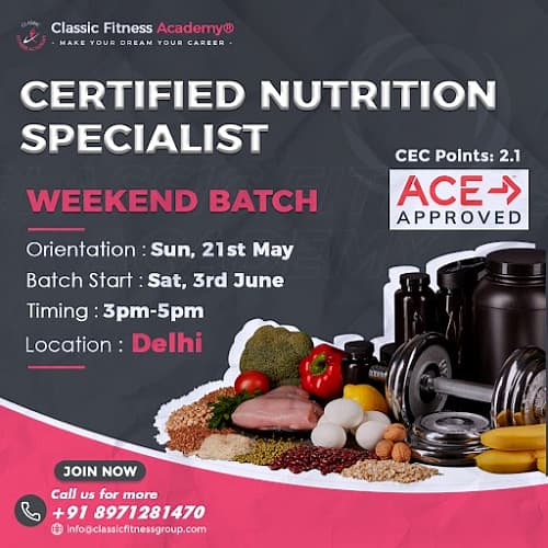 Certified Nutrition Specialist