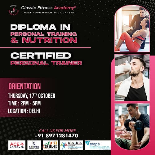 Diploma In Personal Training And Nutrition Course