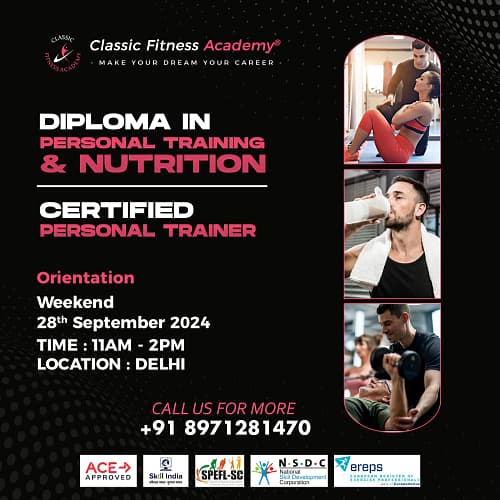 Diploma In Personal Training And Nutrition Course