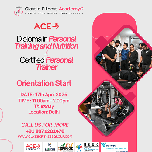Diploma In Personal Training And Nutrition Course