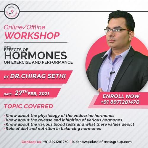Effects of hormones on exercise and performance