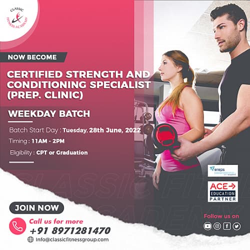 Certified Strength and Conditioning Specialist