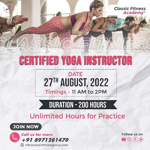 Certified Yoga Instructor